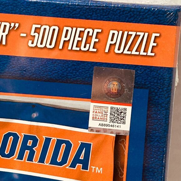 NCAA Florida Gators UF Purebred Fans Puzzle "A Real Nailbiter" 100-Piece College - Picture 5 of 12